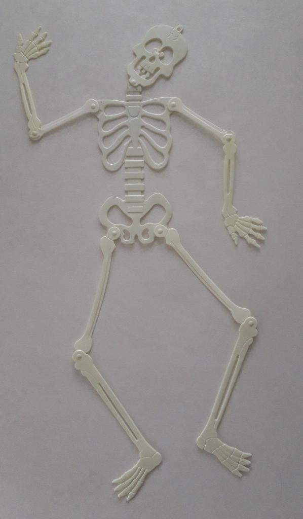 Carnaval GERAAMTE GLOW IN THE DARK 91 cm x 18 cm NIEUW, Carnaval, Nieuw, T, Ophalen of Verzenden