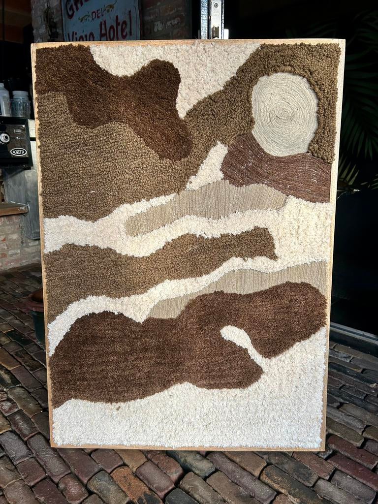 Groot hippe wanddecoratie wandobject schilderij, Ophalen, Zo goed als nieuw