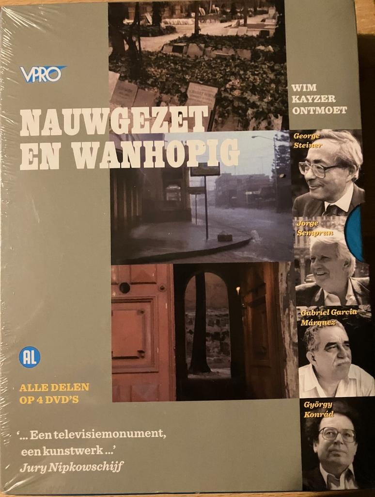 4-dvd Nauwgezet En Wanhopig [Wim Kayzer] VPRO, Cd's en Dvd's, Dvd's | Documentaire en Educatief, Nieuw in verpakking, Kunst of Cultuur