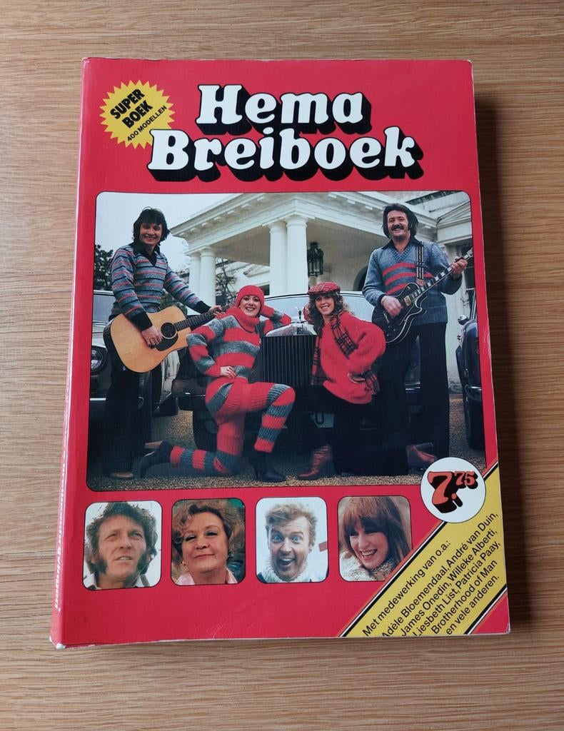 HEMA, retro breiboek uit 78/79 izgs., Ophalen of Verzenden, Breien of Haken, Patroon of Boek