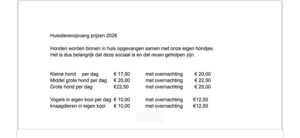 Dag of vakantie opvang huisdier, Dieren en Toebehoren, Januari, Meerdere dieren