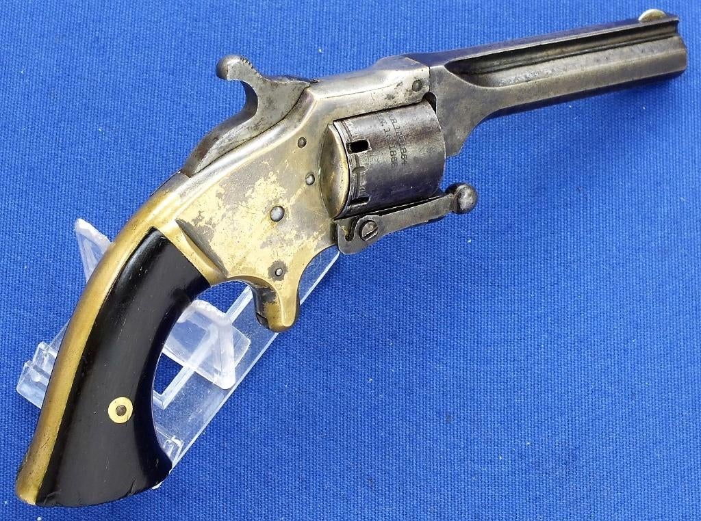 Revolver - .28 Cupfire - zwartkruit, Ophalen of Verzenden, Gebruikt