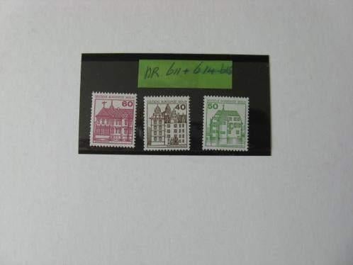 Duitsland Bundespost 611 - 614 en 615 en 614-615 etc, Ophalen of Verzenden, BRD, Postfris
