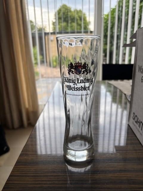 Nieuwe König Ludwig bierglazen (0.3l), Ophalen of Verzenden, Nieuw, Bierglas