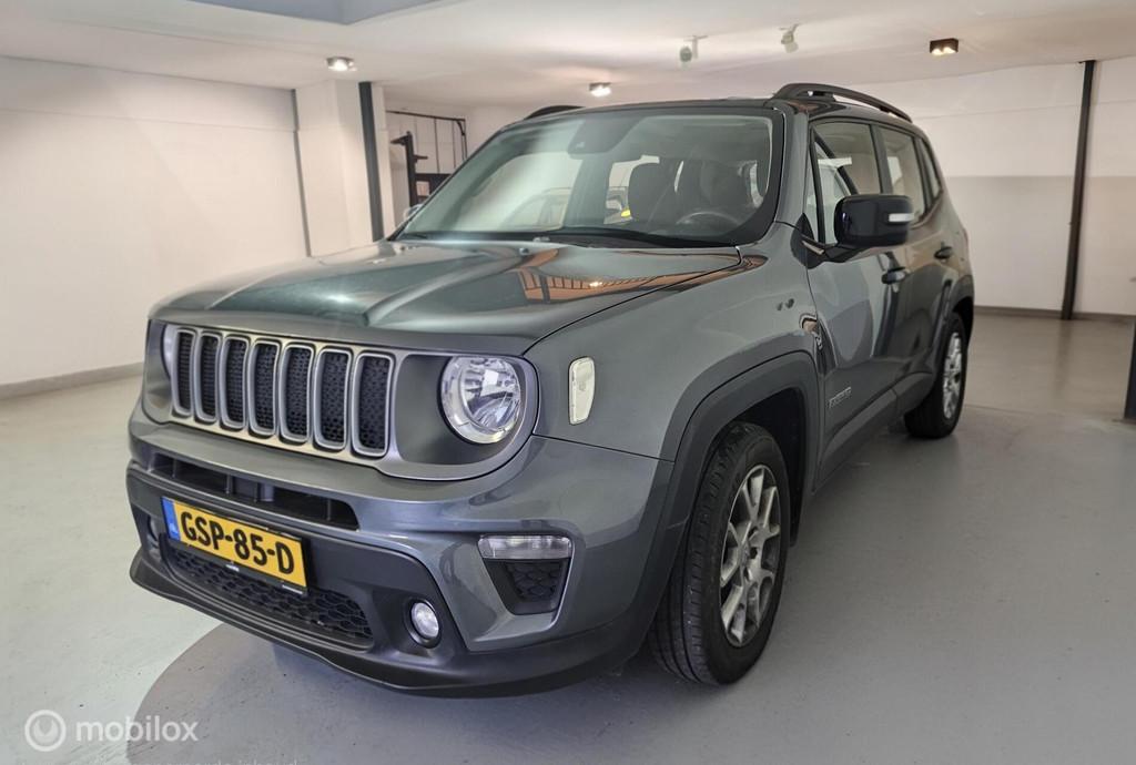 Jeep Renegade 1.5T e-Hybrid Limited 1 jaar garantie, Gebruikt, Euro 6, 4 cilinders, Bedrijf