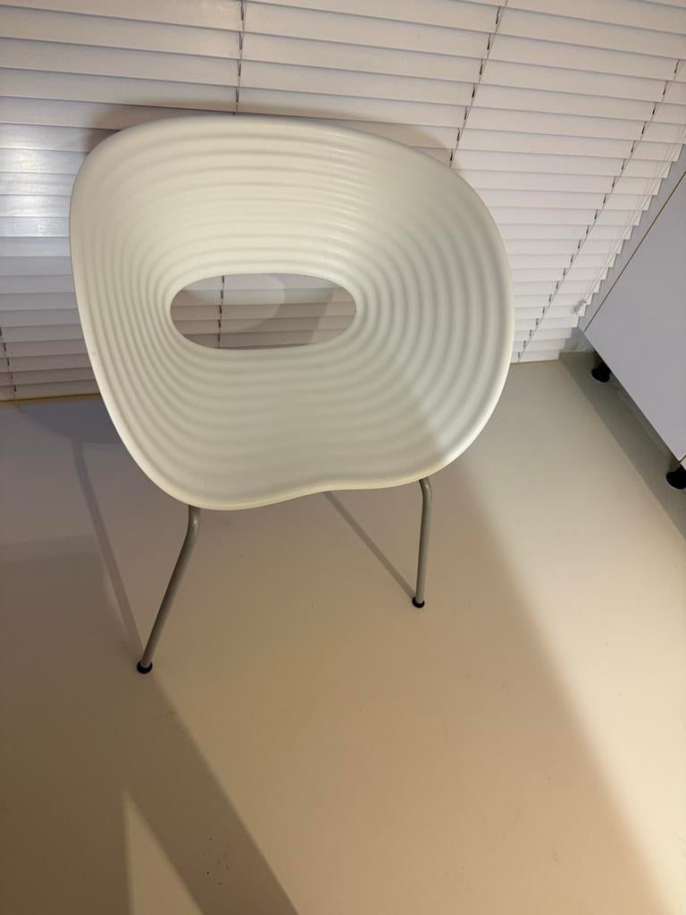 Vitra Stoelen design, Ophalen, Kunststof, Gebruikt, Wit