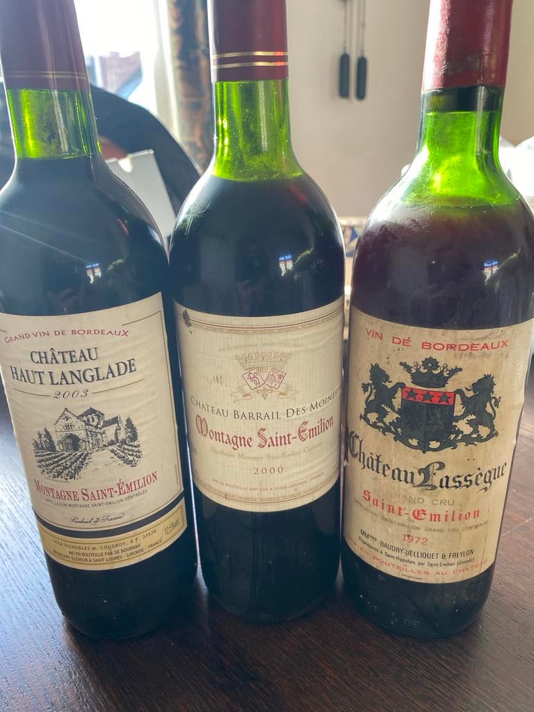 Collectie Bordeaux wijnen, Verzamelen, Wijnen, Ophalen, Gebruikt, Frankrijk, Rode wijn