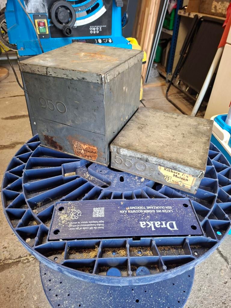 Oude blikken oa Jamin en Haribo, Verzamelen, Blikken, Ophalen of Verzenden, Gebruikt, Overige