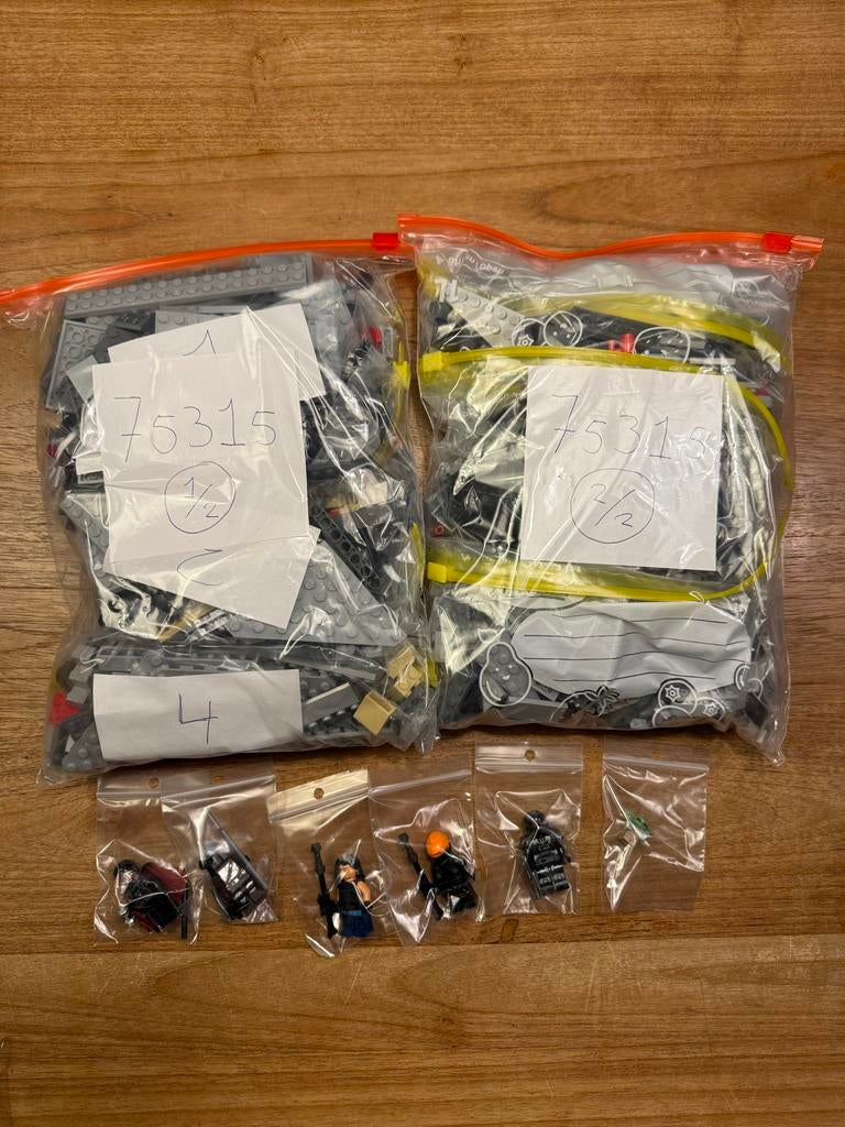 Lego Star Wars 75315 Imperial Light Cruiser, Ophalen of Verzenden, Gebruikt, Losse stenen, Lego