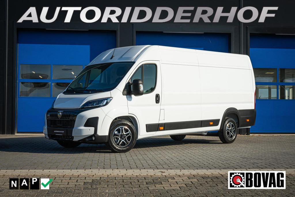 Peugeot Boxer L4H2 2.2 BlueHDi 180 EAT8 Vol opties BPM vrij!, Auto's, Stof, Gebruikt, 4 cilinders, 179 pk