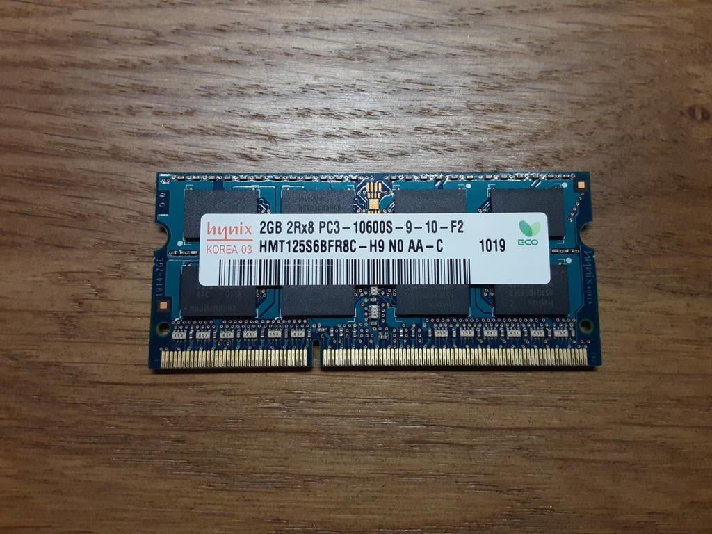 Hynix 2GB sodimm ddr3, Gebruikt, DDR3, Ophalen of Verzenden, 2 GB