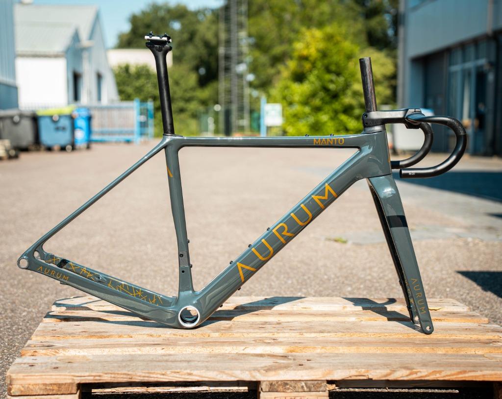 Aurum Manto frameset gravelbike, Overige merken, Minder dan 10 versnellingen, Carbon, Nieuw