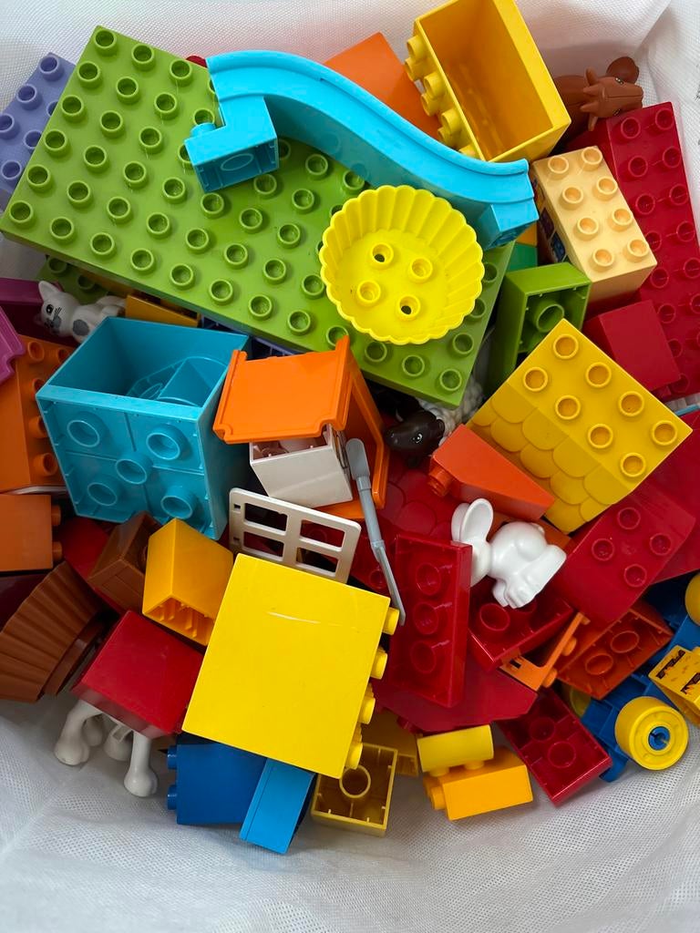 Duplo Zak Vol met Stenen, Ophalen, Gebruikt, Overige merken