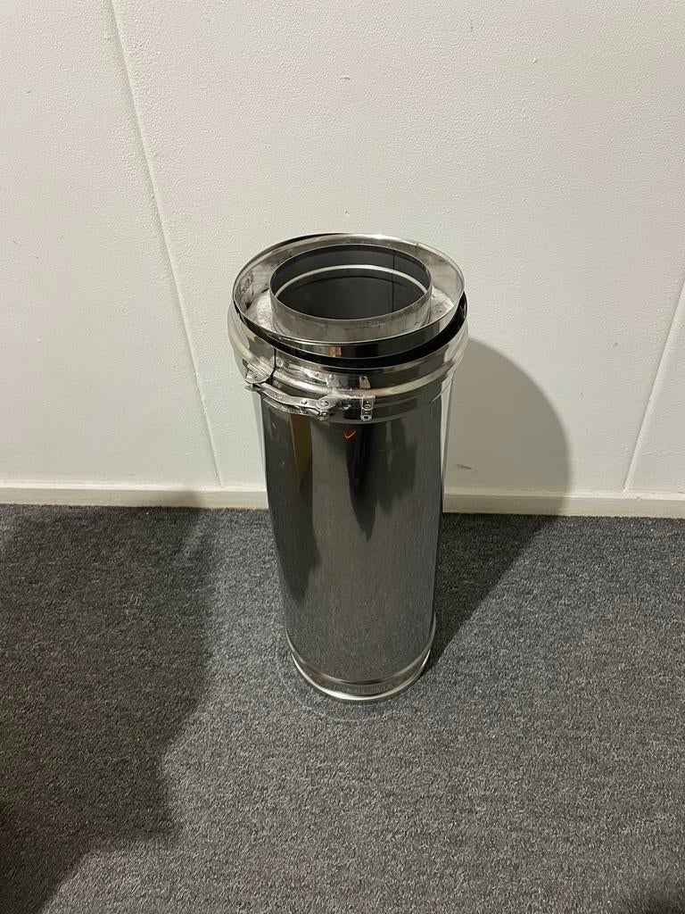 Nieuwe kachelbuis 130mm (Schiedel), Huis en Inrichting, Kachels, Ophalen of Verzenden, Inbouw, Hout, Nieuw