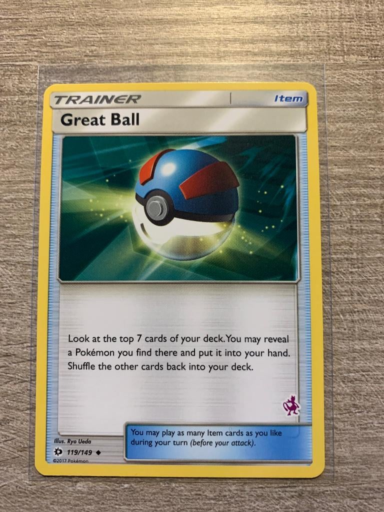 Great Ball 119/149 Sun and Moon - Battle Academy - Pokémon, Ophalen of Verzenden, Nieuw, Losse kaart