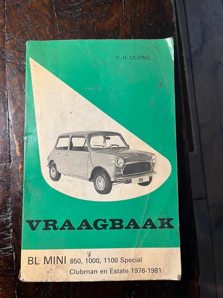 Vraagbaak Mini 1976-1981, Ophalen of Verzenden