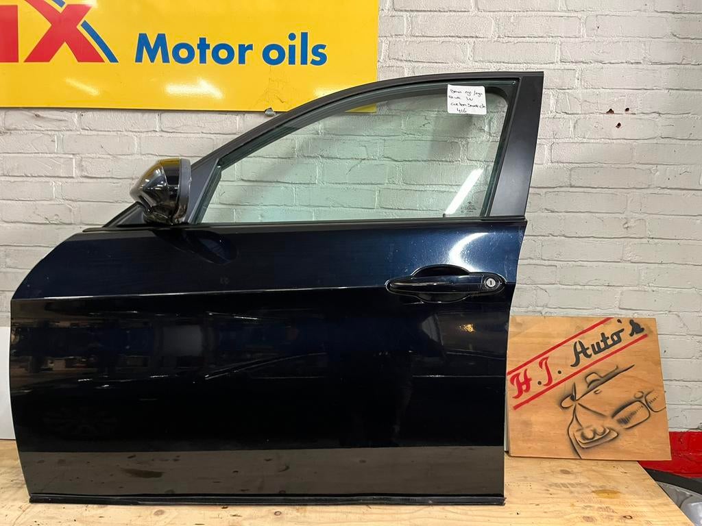 BMW e90 e91 deur voor links carbonschwarz 416, Gebruikt, Deur, Links, Ophalen of Verzenden