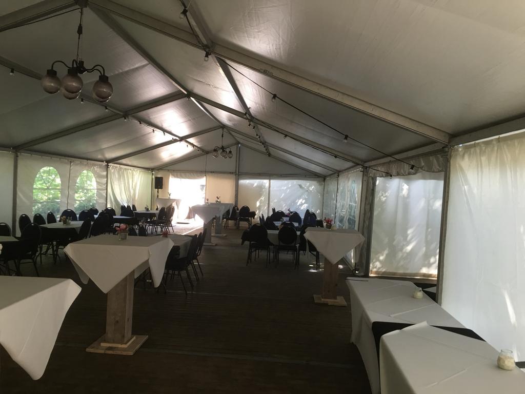 Te huur Partytenten stoelen en tafels bar/krukken, Ophalen, Zo goed als nieuw, Overige