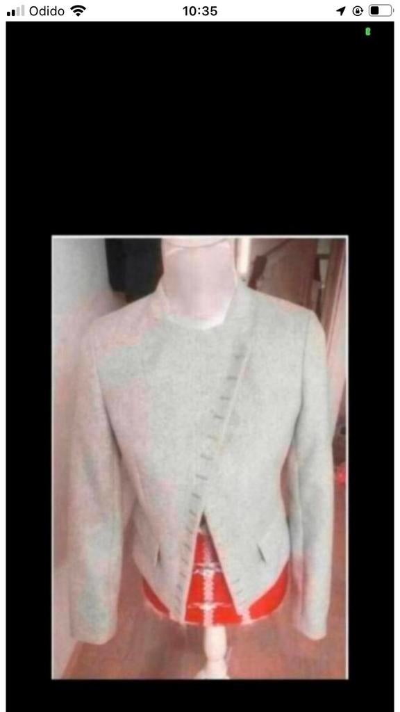 NIKKIE blazer, Kleding | Dames, Ophalen, Zo goed als nieuw, Grijs