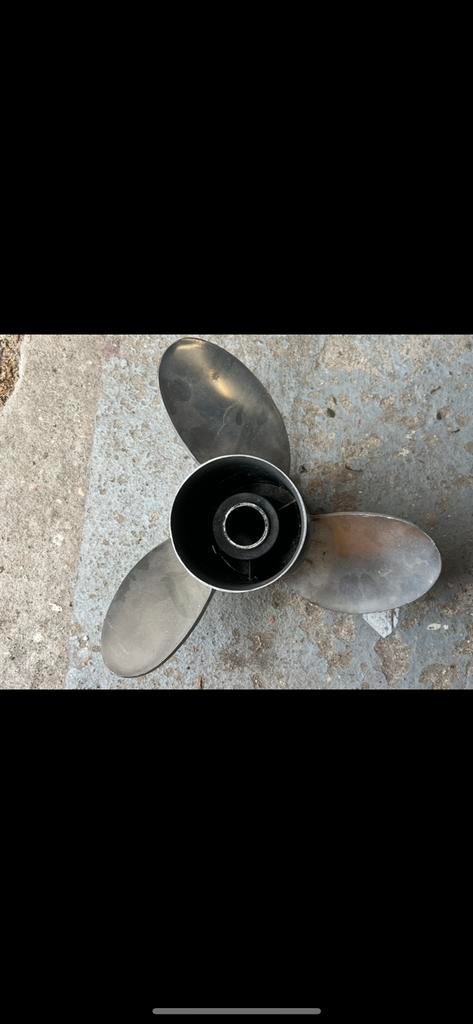 Mercury 25 pitch laser 2. Schroef proppeler, Watersport en Boten, Ophalen of Verzenden, Zo goed als nieuw