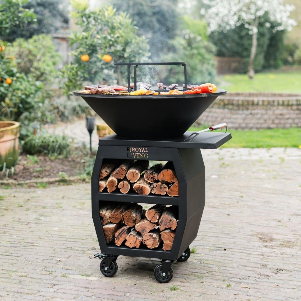 Plancha BBQ Grillring Companero XXL Blackline Nieuw, Ophalen of Verzenden, Nieuw, RJRoyal Living, Met accessoires