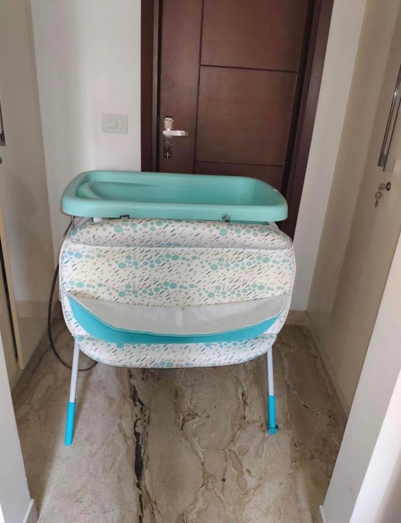 Chicco baby badkuip incl verzorgingstafel, Kinderen en Baby's, Badjes en Verzorging, Gebruikt, Badje, Standaard, Ophalen
