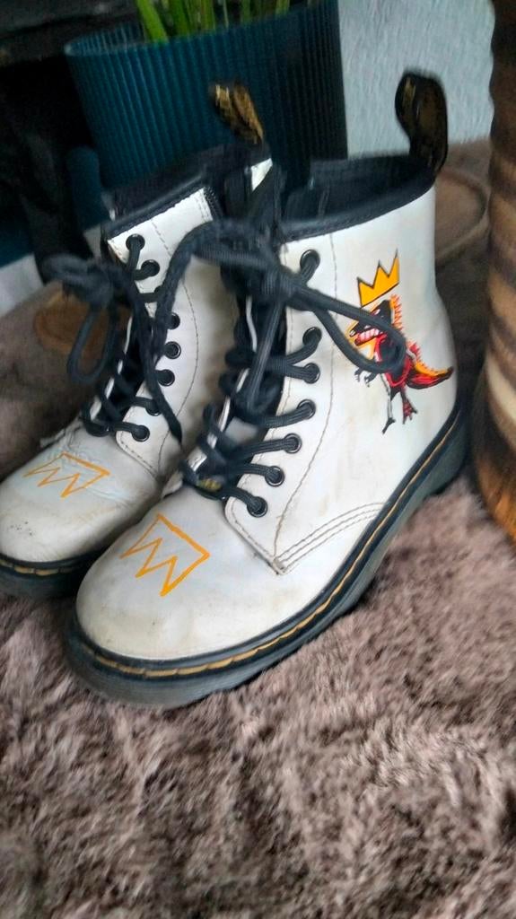 Dr Martens limited edition dino boots/laarzen maat 31, Ophalen of Verzenden, Zo goed als nieuw