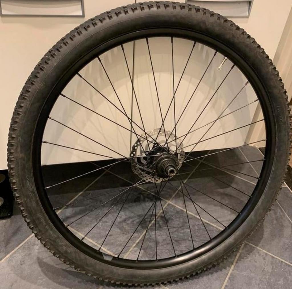 Zoek MTB Achterwiel met schijfrem graag 29" inch, Fietsen en Brommers, Fietsonderdelen, Ophalen of Verzenden, Gebruikt, Wiel, Onbekend