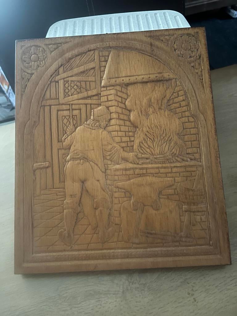 Houtsnijwerk de Smid, Ophalen of Verzenden