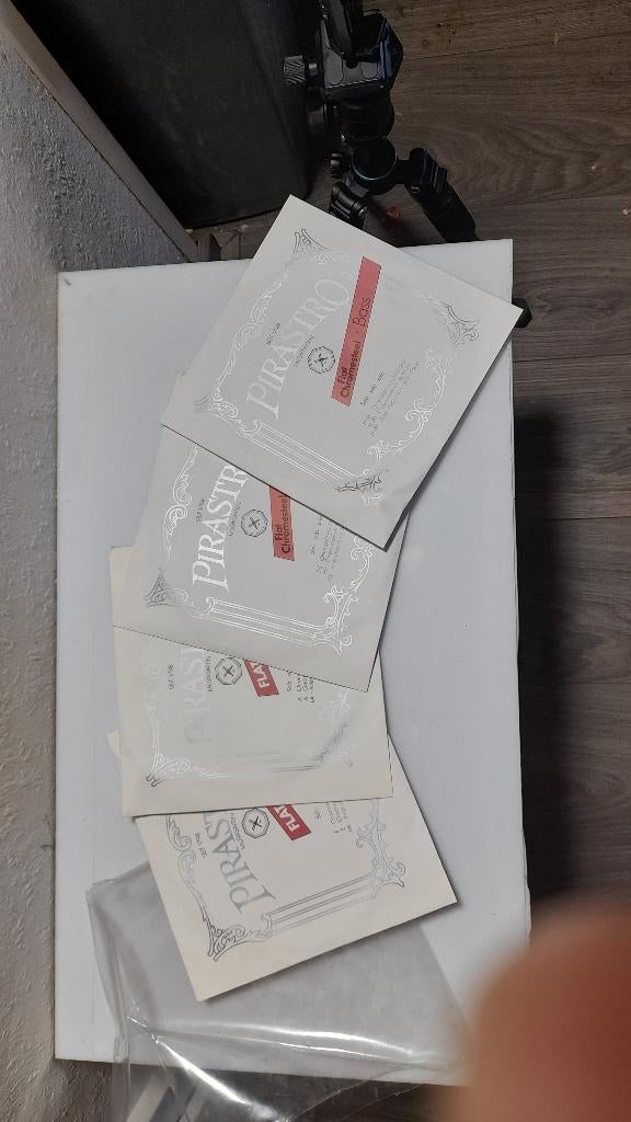 Contrabas snaren E .A,H(b),Fis, Ophalen of Verzenden, Nieuw, Akoestisch, 5-snarig