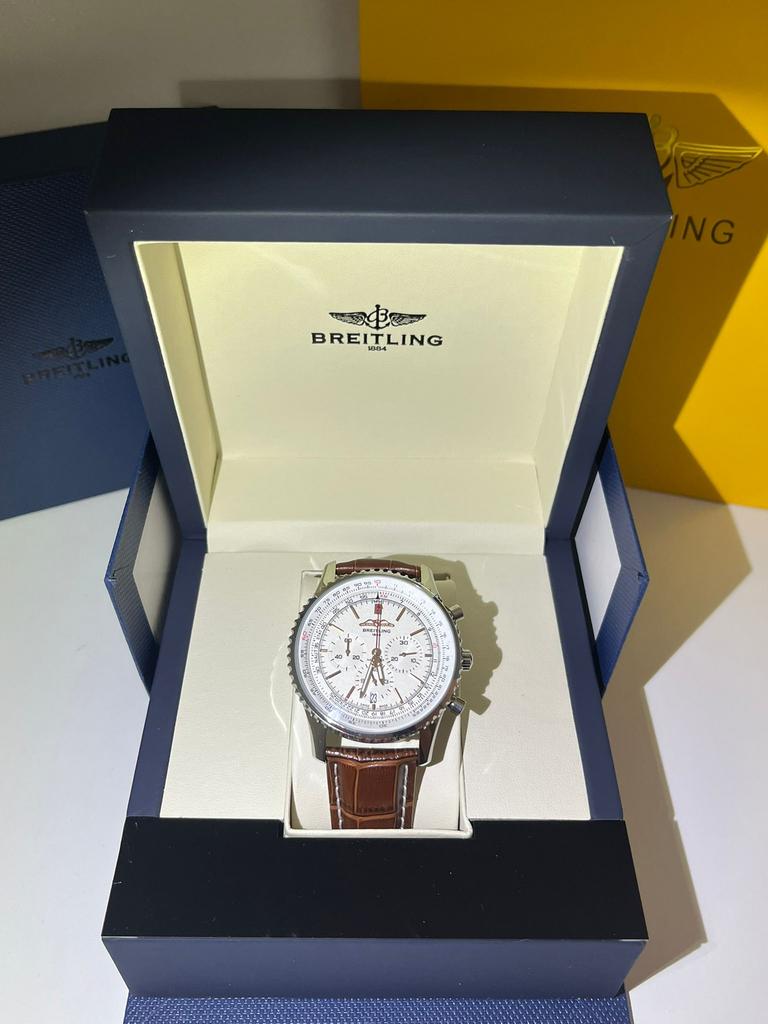 Breitling horloge, Ophalen of Verzenden, Staal, Breitling, 1960 of later