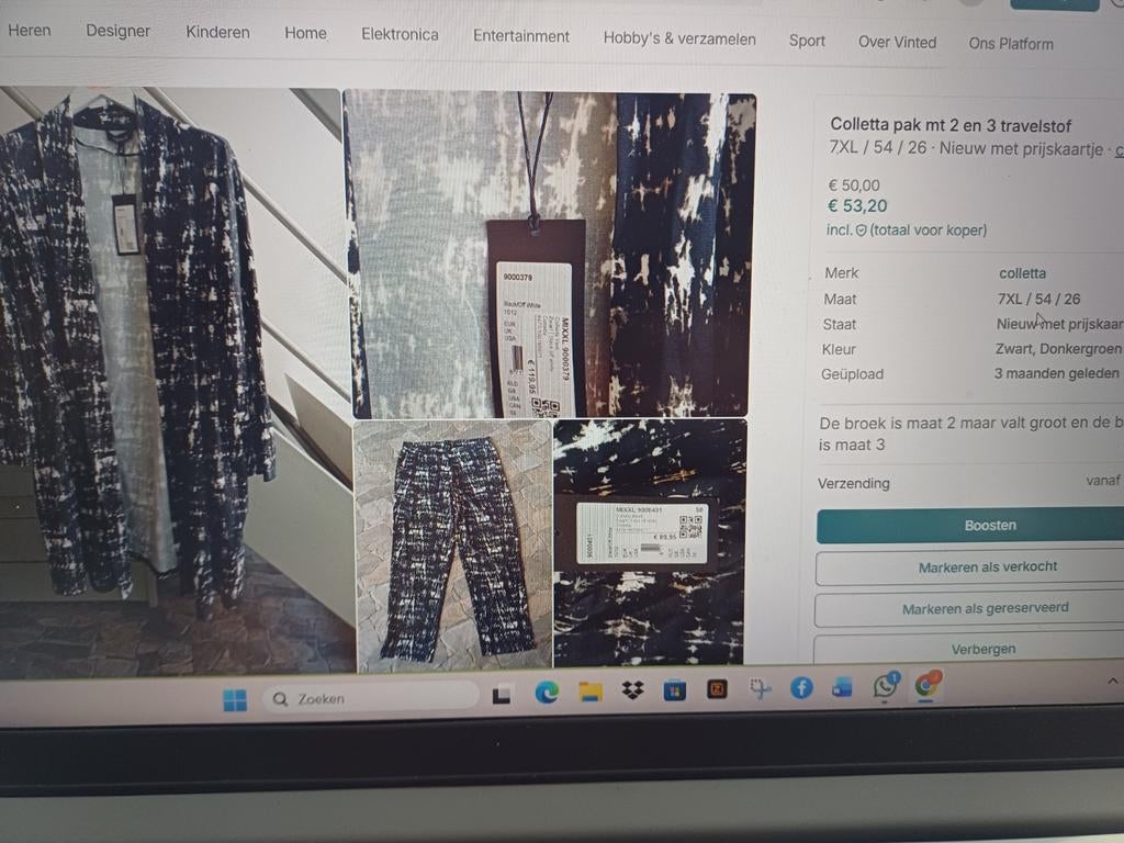 Colletta travelpak nieuw, Ophalen of Verzenden, Nieuw