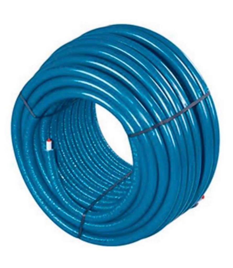 Uponor Uni Pipe Plus 25x2,5 Geïsoleerd Blauw 50 Meter Partij, Ophalen, Overige materialen, 6 meter of meer, Overige typen