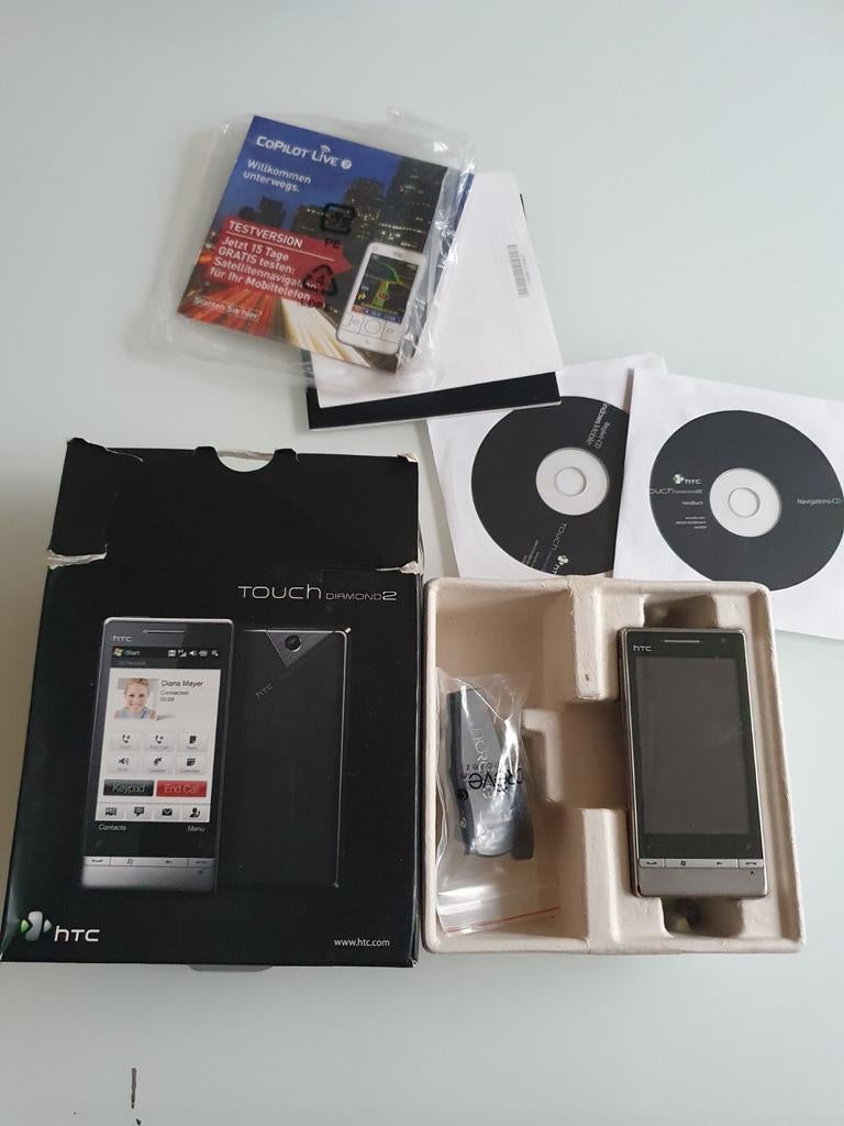 Zeldzame HTC touch Diamon 2 compleet in doos, Ophalen of Verzenden, Zo goed als nieuw