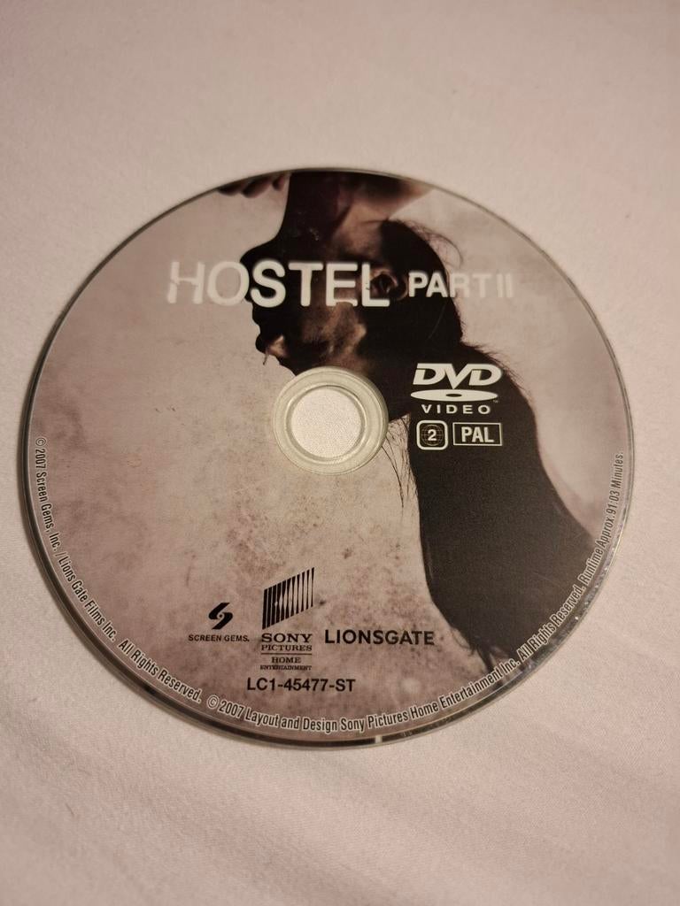 Hostel Part II (alleen disc), Vanaf 16 jaar, Ophalen of Verzenden, Gebruikt