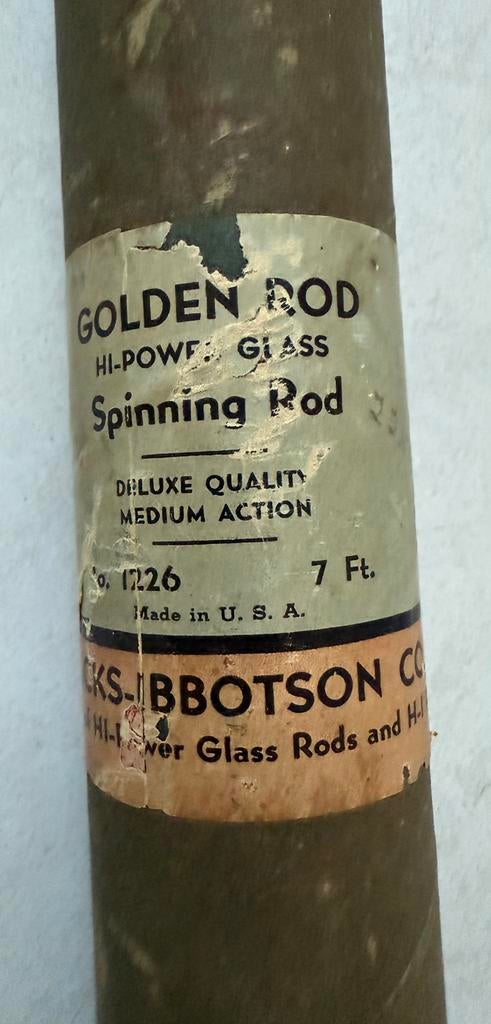 HORROCKS BROTSON GOLDEN ROD 7ft Model no. 1770, Watersport en Boten, Ophalen, Werphengel