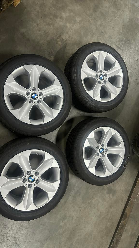 BMW x5 Winterwielen 255/50 R19, Gebruikt, 255 mm, Banden en Velgen, Winterbanden