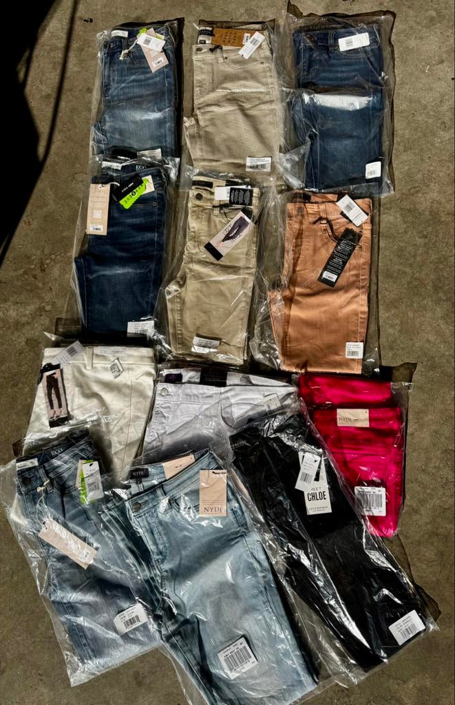 GEZOCHT: Partijen NIEUWE kleding, schoenen etc., Ophalen