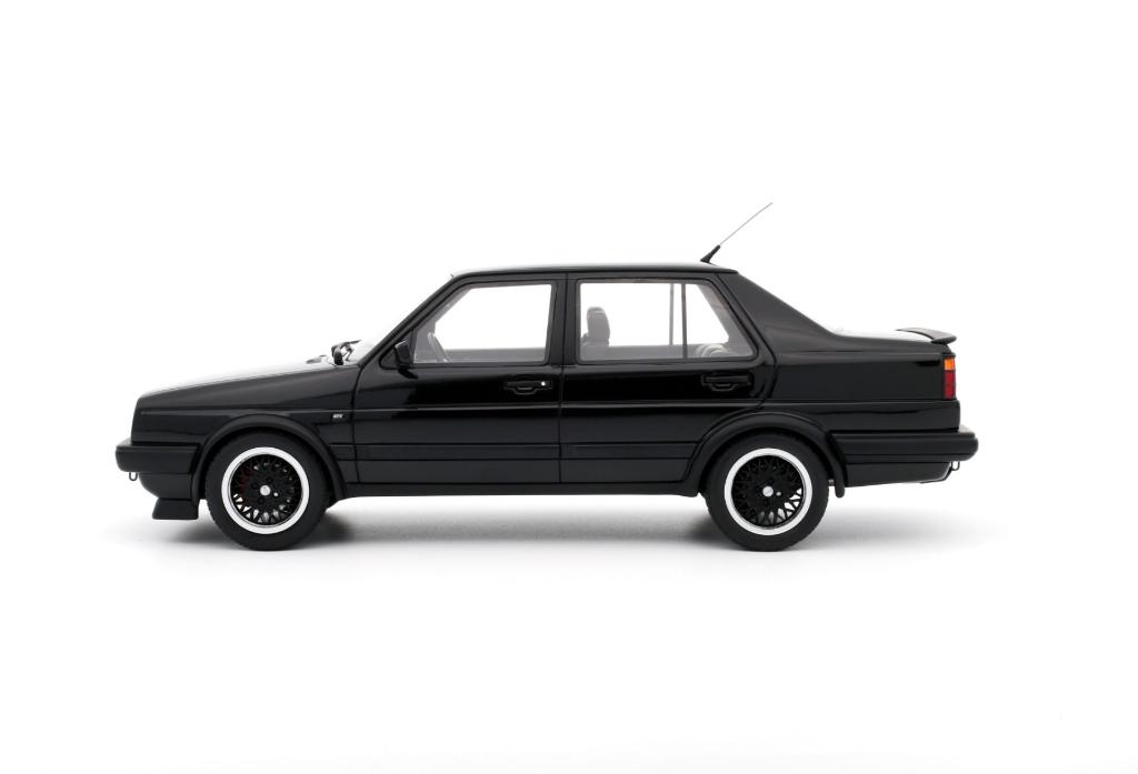 VW Jetta MK2 1987 Zwart OTTO MOBILE SCHAAL 1/18 OT1021, Hobby en Vrije tijd, Modelauto's | 1:18, Verzenden, Nieuw, Auto, OttOMobile