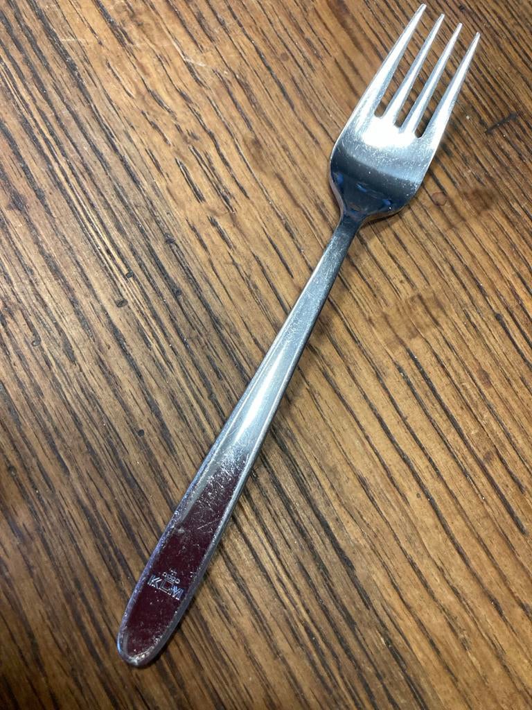 Vintage KLM vork, Antiek en Kunst, Antiek | Bestek, Ophalen of Verzenden