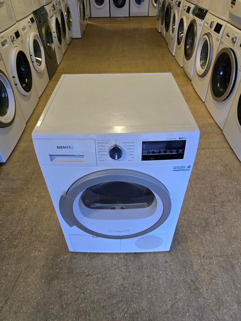Siemens IQ 500 condensdroger | 8 kilo | Gratis thuis 🚚✅️, Ophalen, Jirnsum, Anti-kreukfase, 8 tot 10 kg