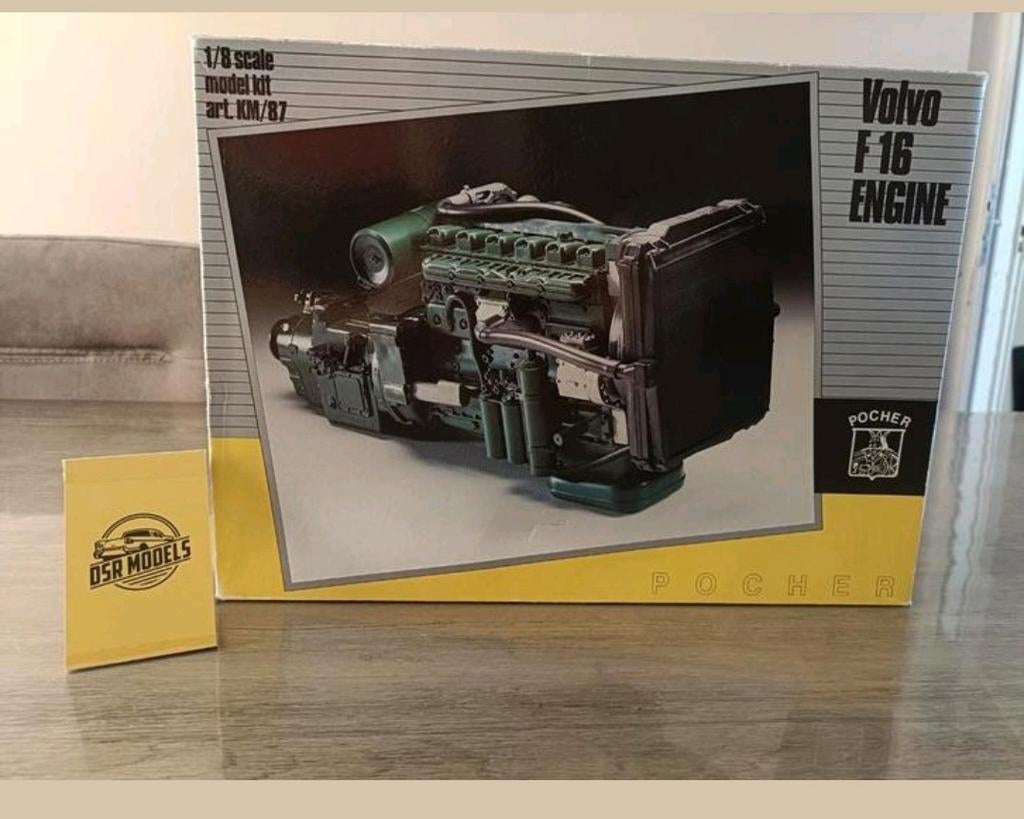 1:8 Volvo Motorblok F16 Volvo, Overige merken, S, Auto, R