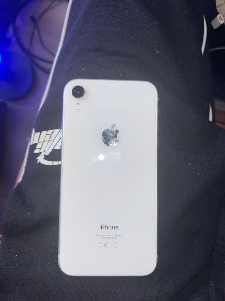 Iphone Xr Zgan, Telecommunicatie, Mobiele telefoons | Apple iPhone, Gebruikt, Wit, IPhone XR, 64 GB