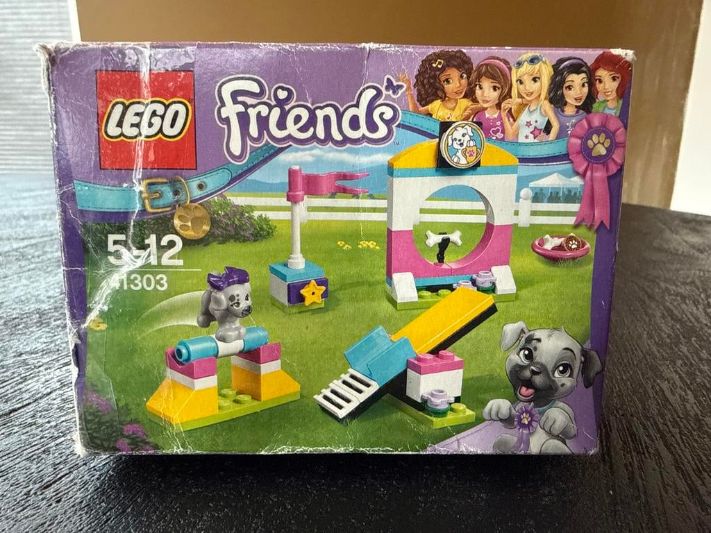 Lego Friends 41303 Hondenschool - Compleet met doos, Kinderen en Baby's, Speelgoed | Duplo en Lego, Gebruikt, Lego, Complete set