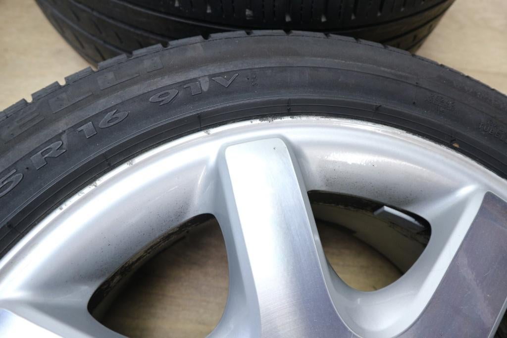 Mercedes SLK r170 C-klasse w203 velgen origineel 5x112, Gebruikt, 16 inch, Banden en Velgen, Nvt