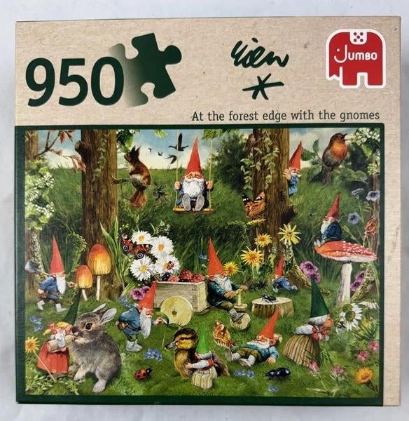 Jumbo puzzel 950 stuks Rien met de kabouters Aan de Bosrand
