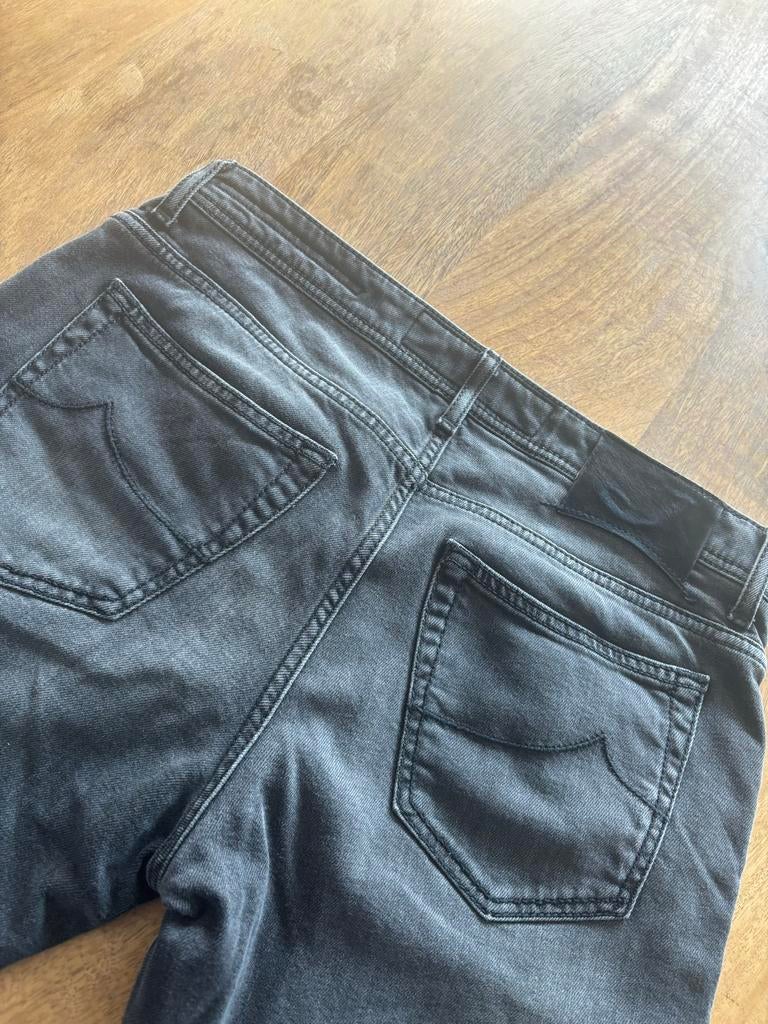 Jacob Cohën jeans antraciet maat 34 model 622, Ophalen of Verzenden, Zo goed als nieuw, Grijs, W33 - W34 (confectie 48/50)