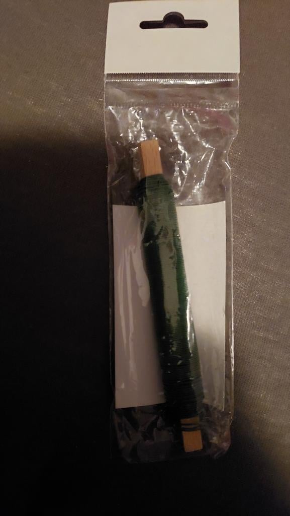 Wikkeldraad 0.65mm 100g 38m - Groen, Ophalen