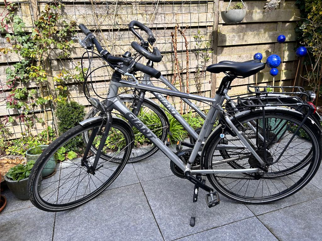 Giant lichtgewicht dames- en heren sportfiets, Ophalen, Gebruikt, 49 tot 53 cm, Giant