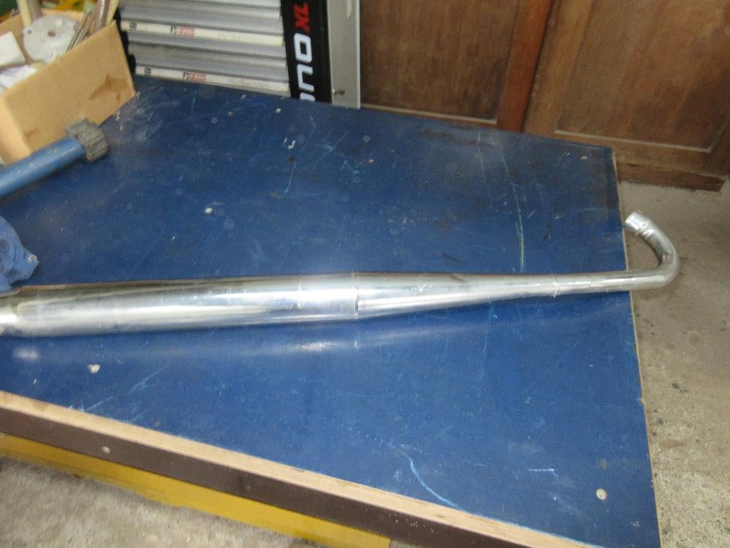 zundapp uitlaat boysen met paar deukjes, Ophalen of Verzenden, Nieuw, Uitlaat